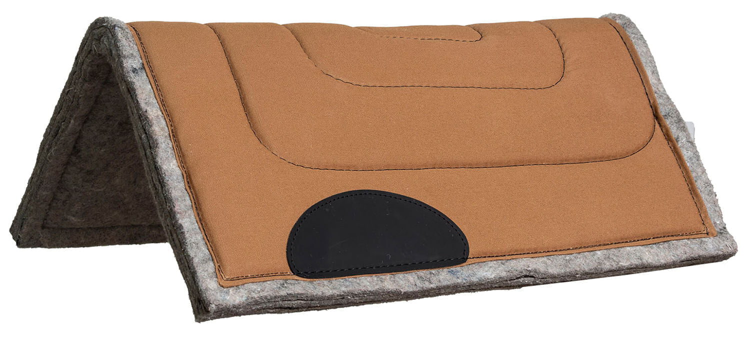 Mustang Pony Canvas Top Saddle Pad - Healthber