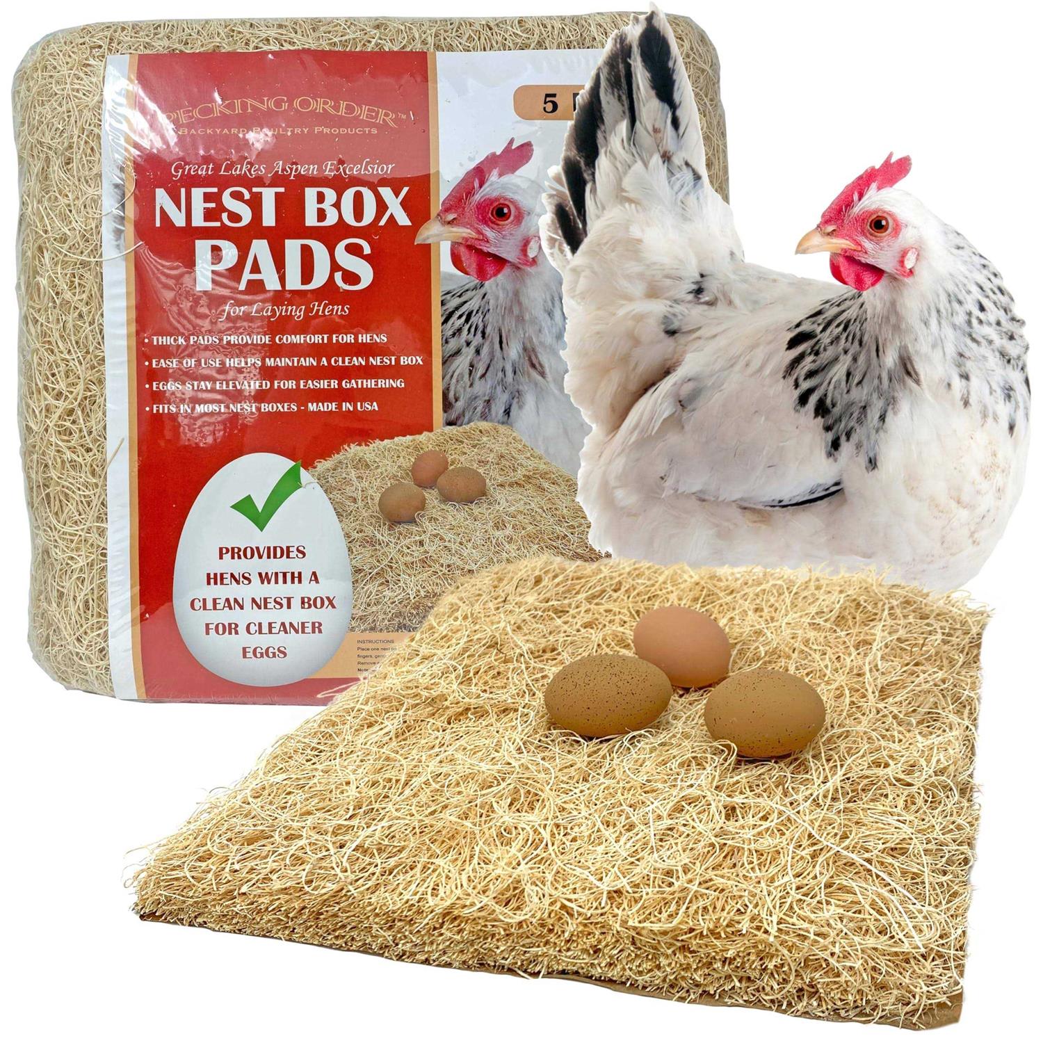 Pecking Order Nest Box Pads - Healthber