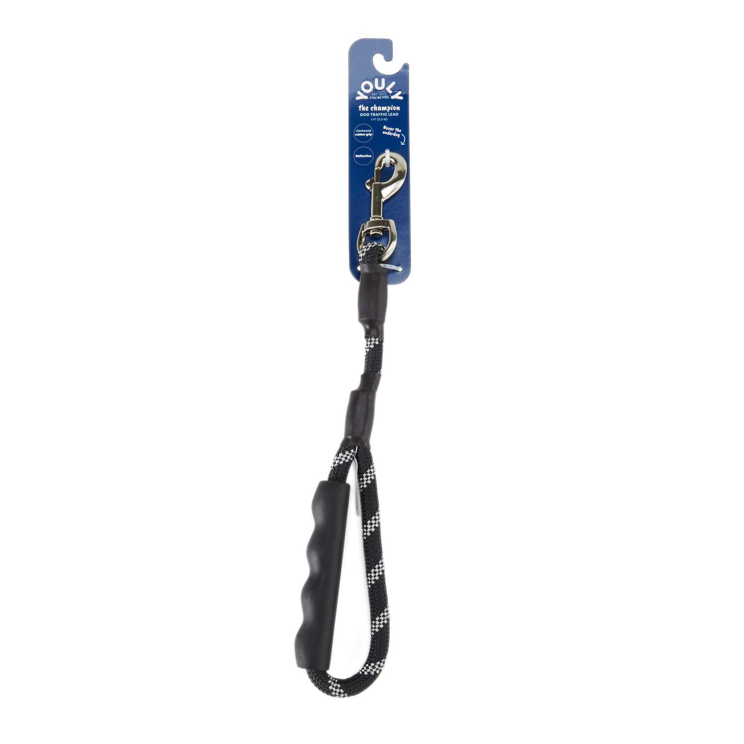 YOULY Reflective Traffic Handle Dog Leash - Healthber