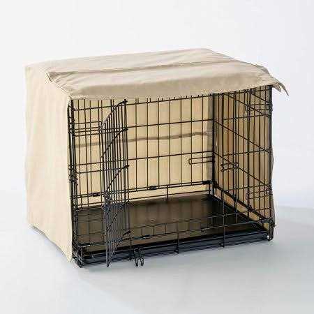 Pet Dreams Open Front Dog Crate Cover - Healthber