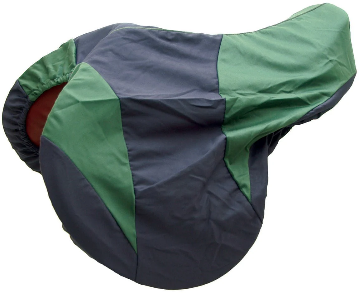 Roma Two Tone English Saddle Cover - Healthber