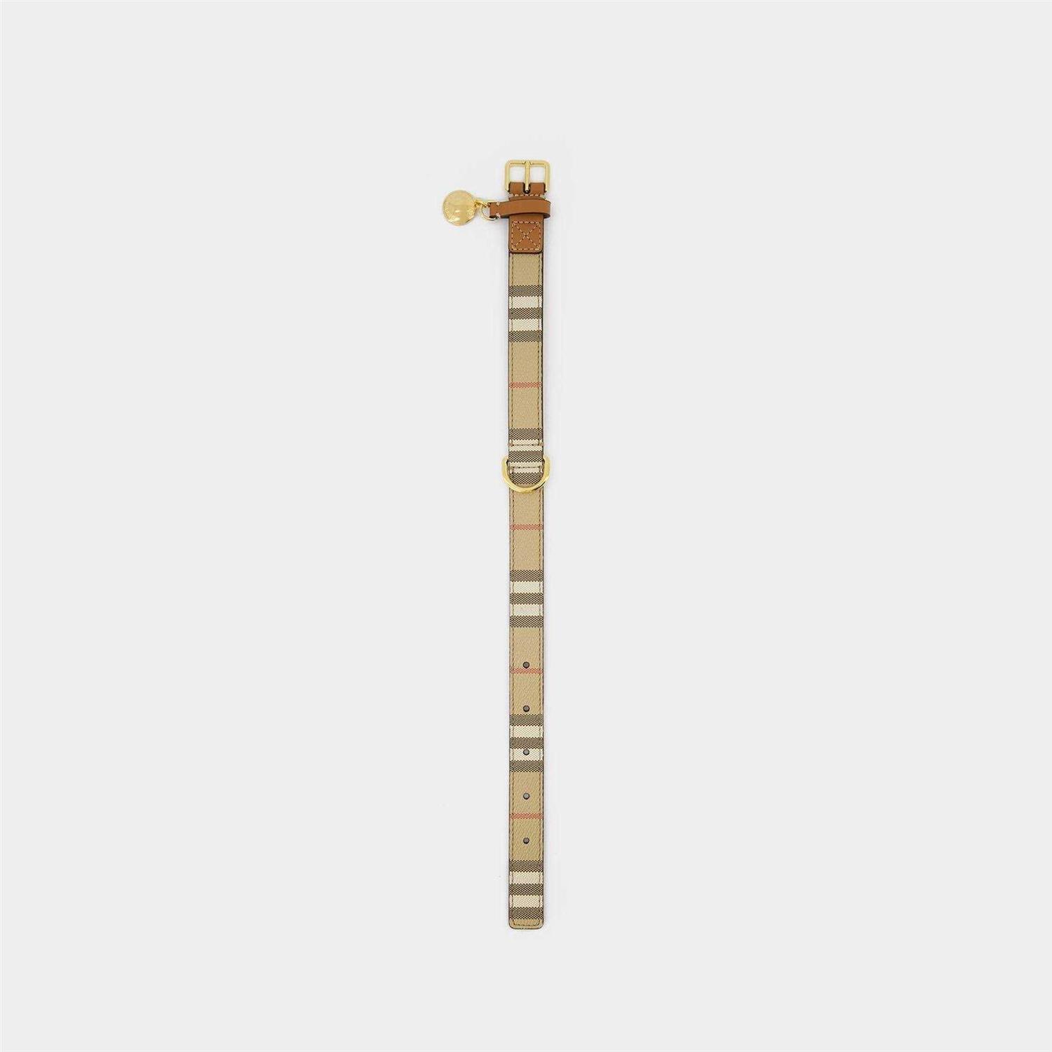 Burberry Check Dog Collar - Healthber