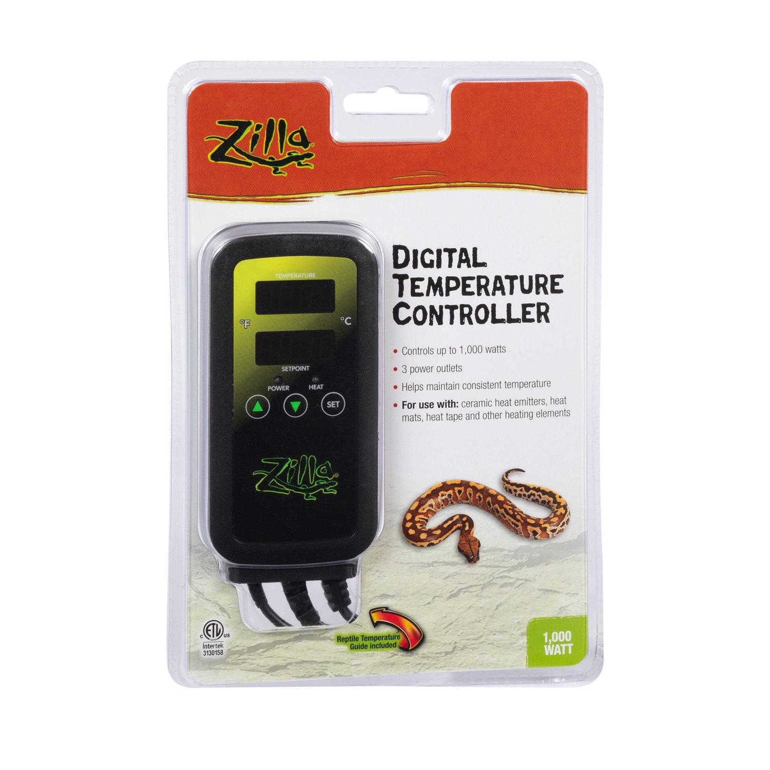 Zilla Digital Temperature Controller - Healthber