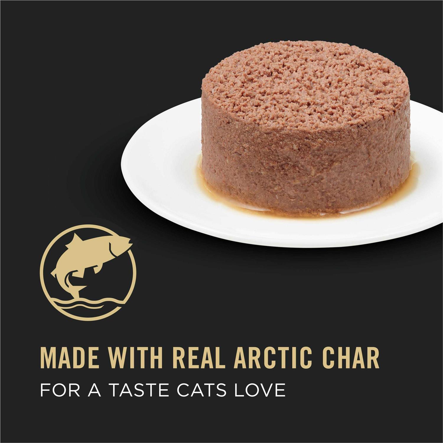 Purina Pro Plan Sensitive Skin & Stomach Cat Food Arctic Char Entree - Healthber