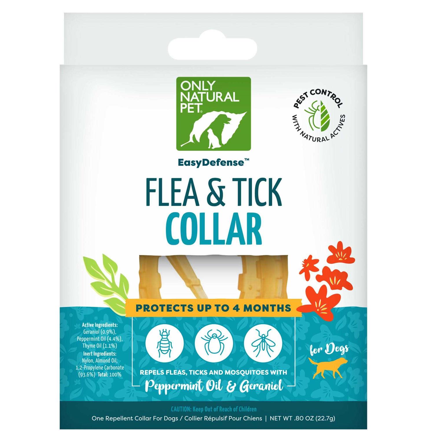 Only Natural Pet EasyDefense Flea & Tick Dog Collar - Healthber
