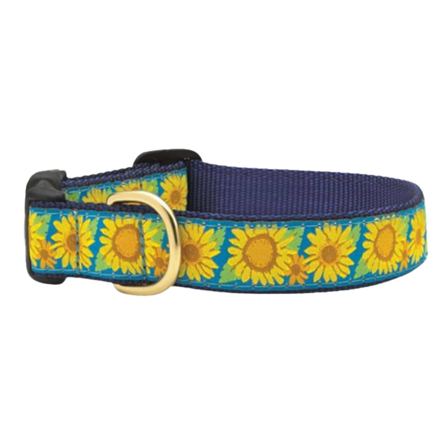 Bright Sunflower Dog Collar Up Country - Healthber