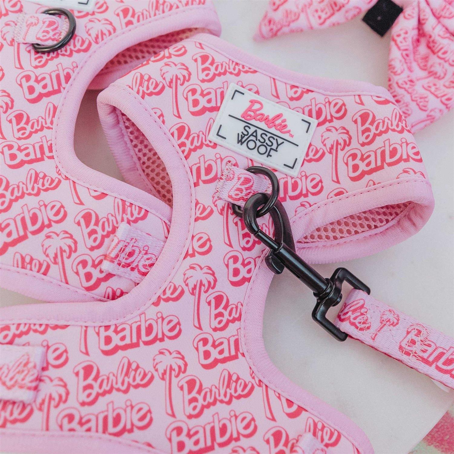 Sassy Woof Barbie Adjustable Dog Harness - Healthber