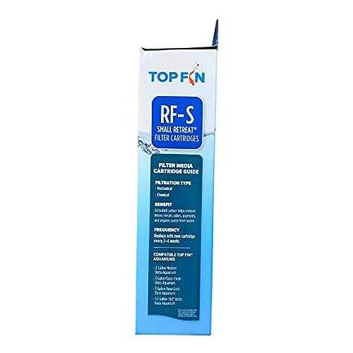 Top Fin Retreat Rf-S Filter Cartridges Refill - Healthber