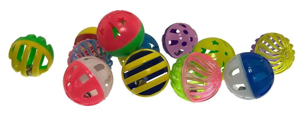 Kitty Jingle Balls, 4 pk, Assorted - Healthber