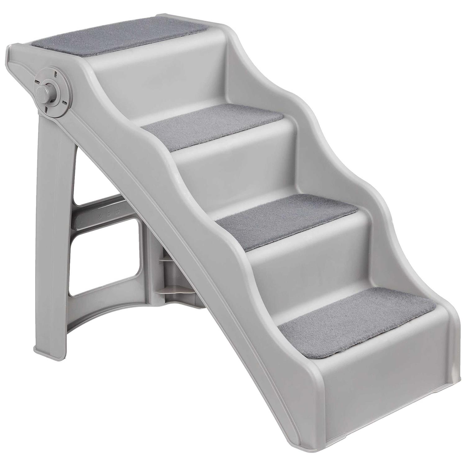 Amazon Basics Foldable Steps for Dogs and Cats - Healthber