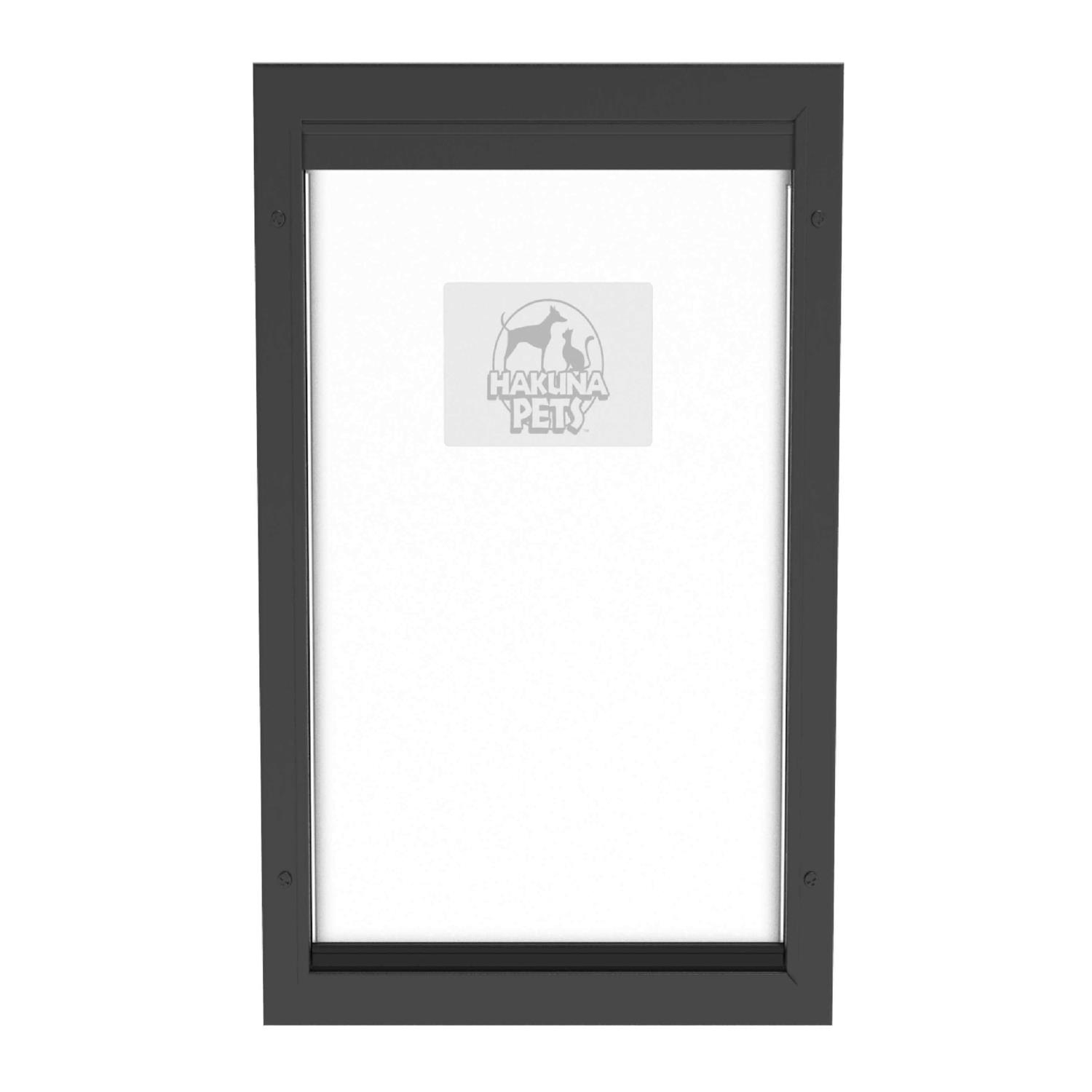 Hakuna Pets Deluxe Aluminum Pet Door - Healthber