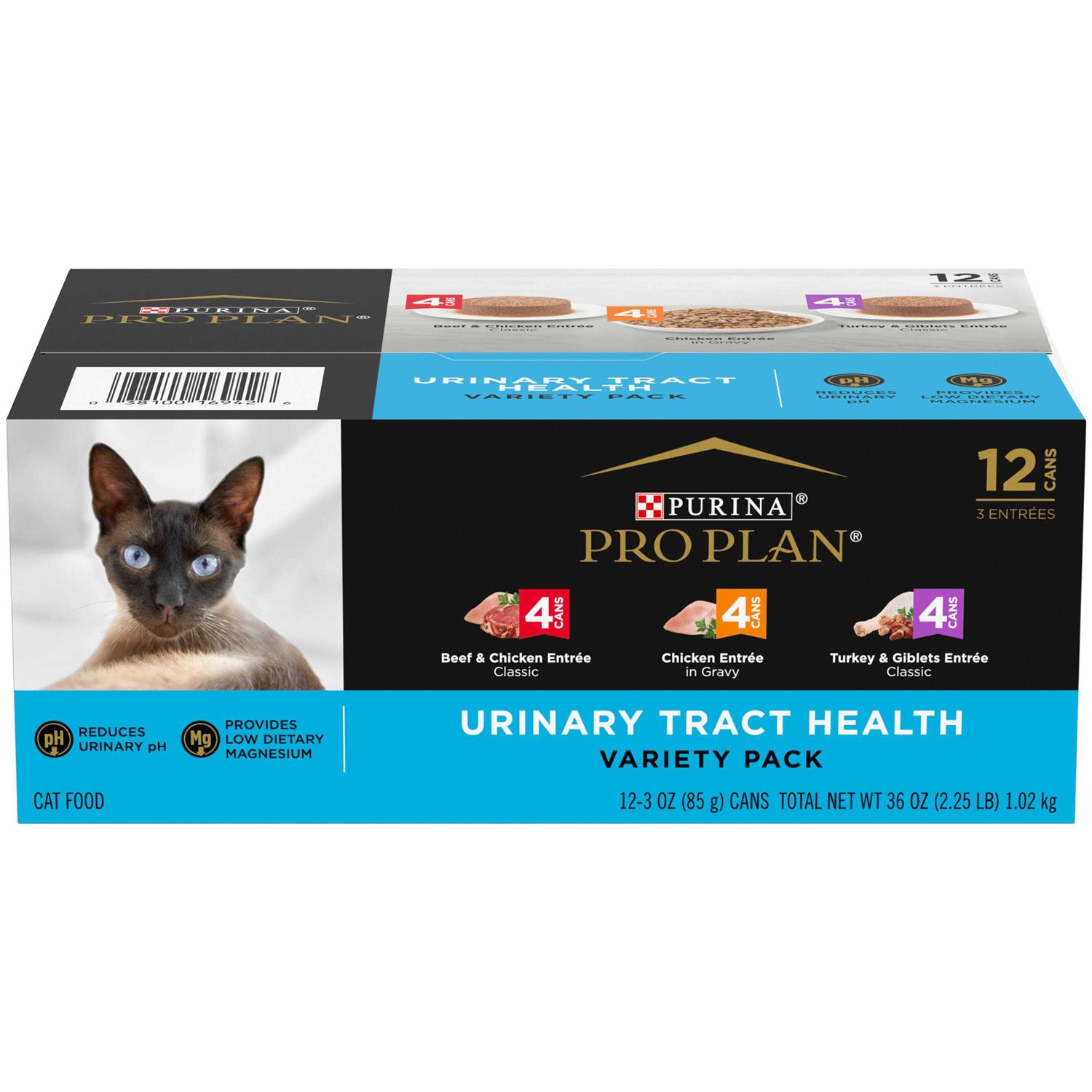 Purina Pro Plan Urinary Tract Health Variety Pack Canned Cat Food - Healthber