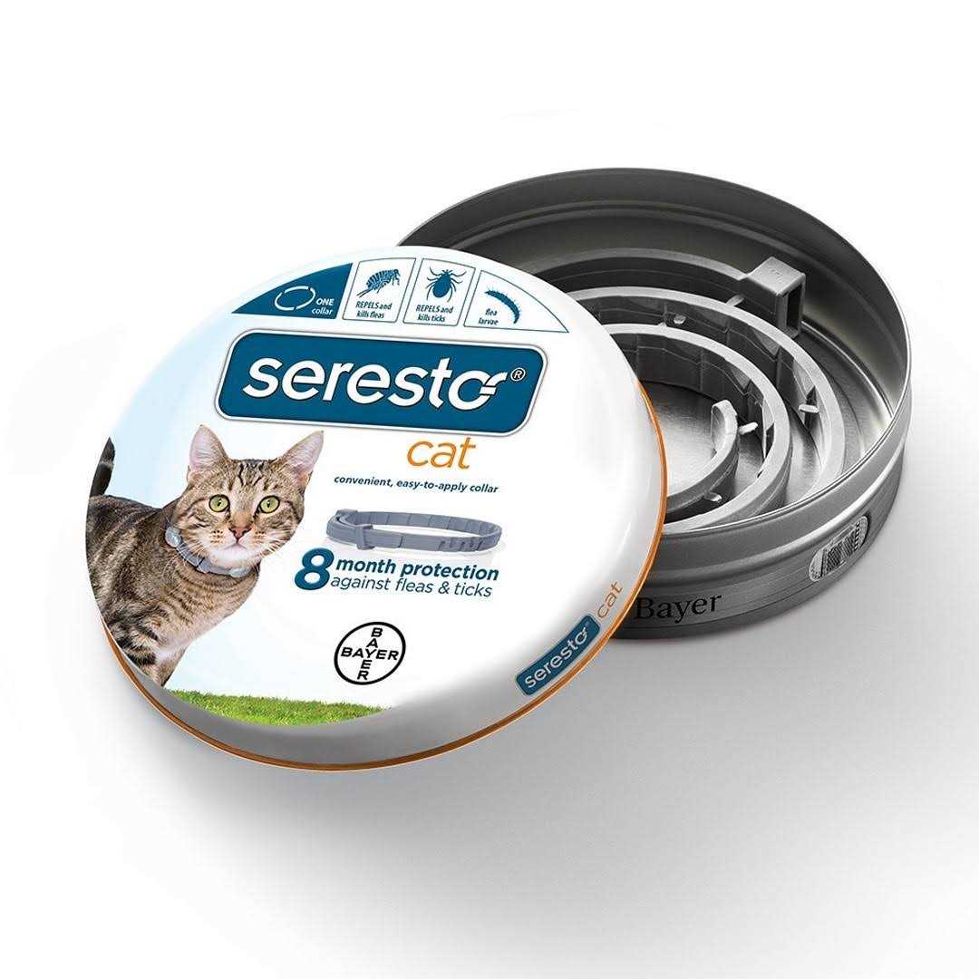 Bayer Seresto 8 Month Flea & Tick Prevention Collar for Cats - Healthber