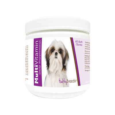 Healthy Breeds Shih Tzu Multi-Vitamin Soft Chews 60 Count - Healthber
