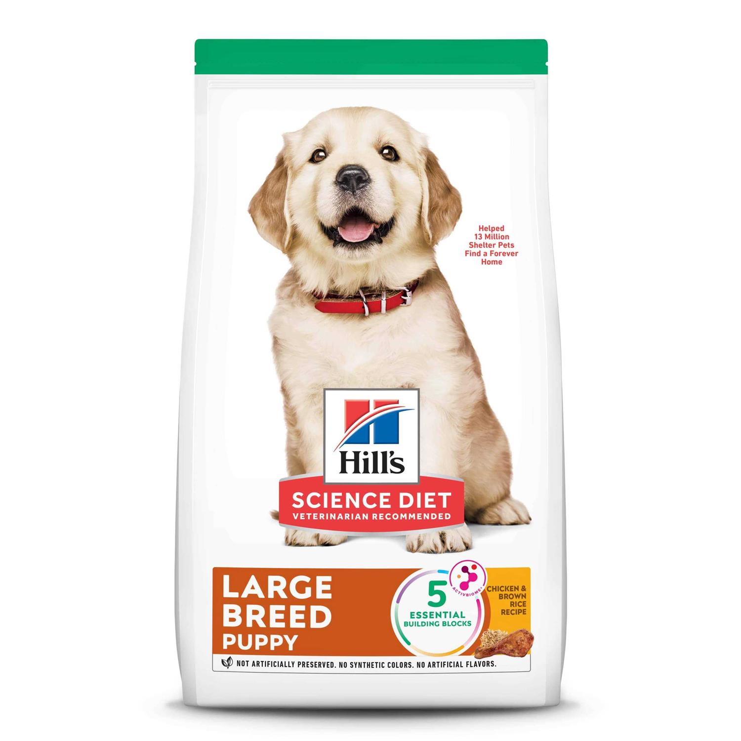 Hill’s Science Diet Large Breed Puppy Chicken Recipe Dry Dog Food - Healthber