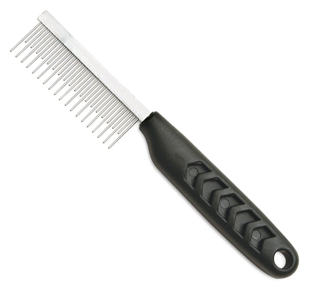 Plastic Handled Shedding Comb - Healthber