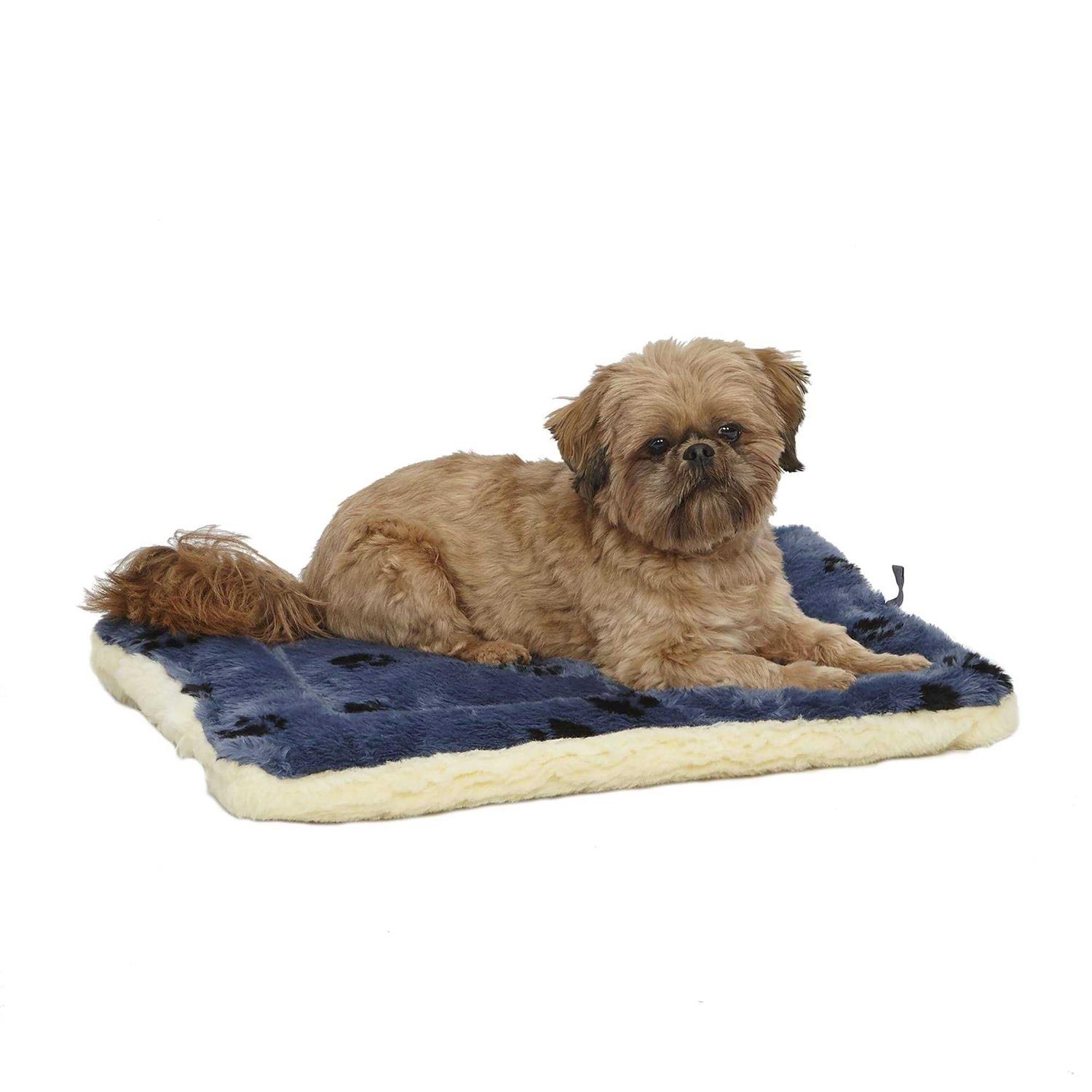 Midwest Paw Print Reversible Bed - Healthber