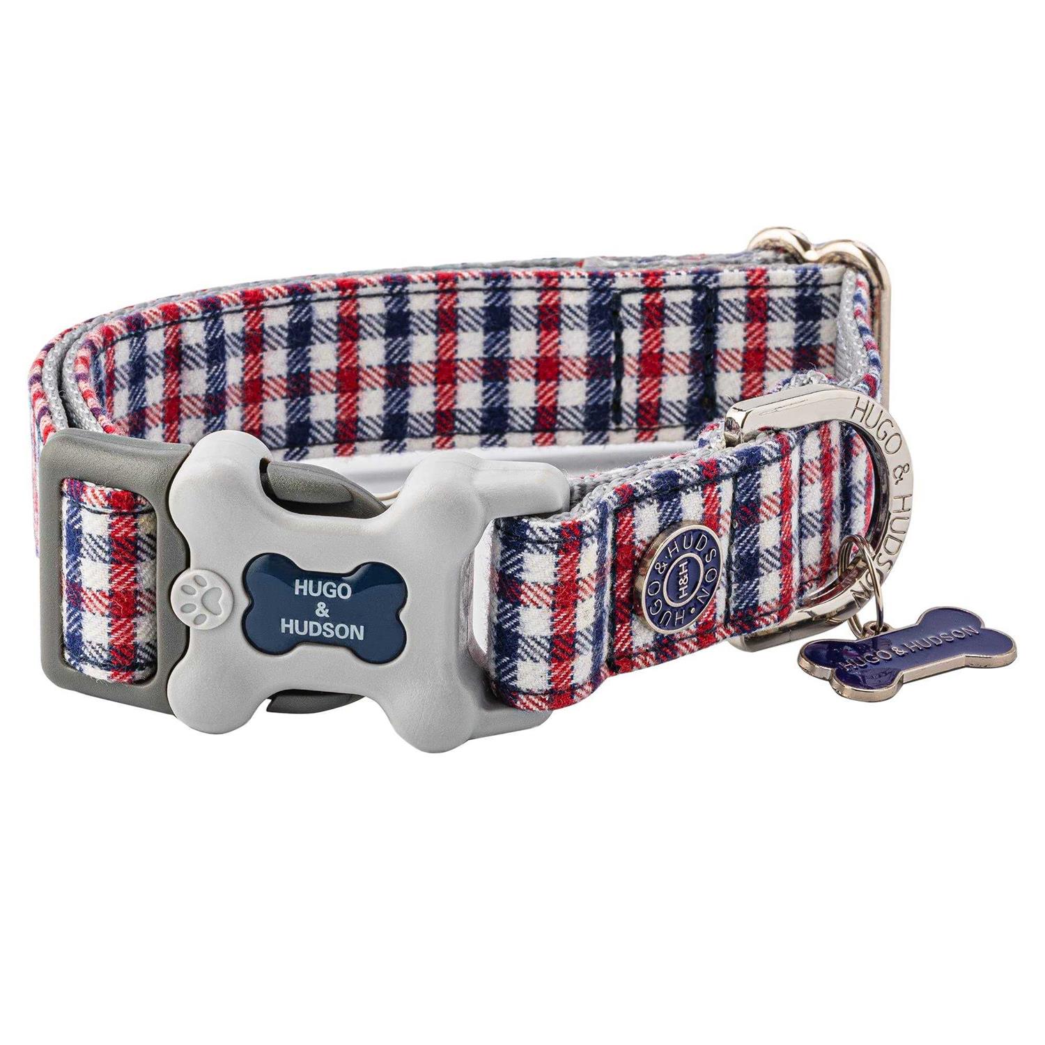 HUGO & HUDSON Fabric Nylon Dog Collar - Healthber
