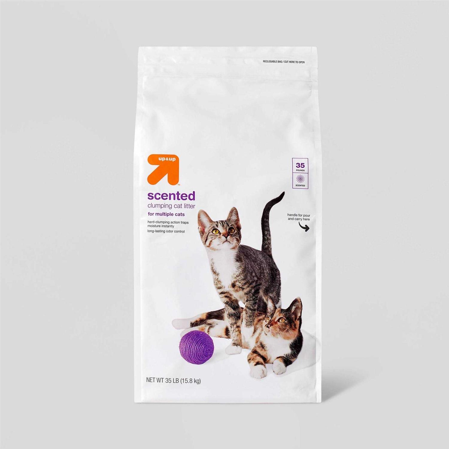 up & up Scented Clumping Cat Litter Bag - Healthber