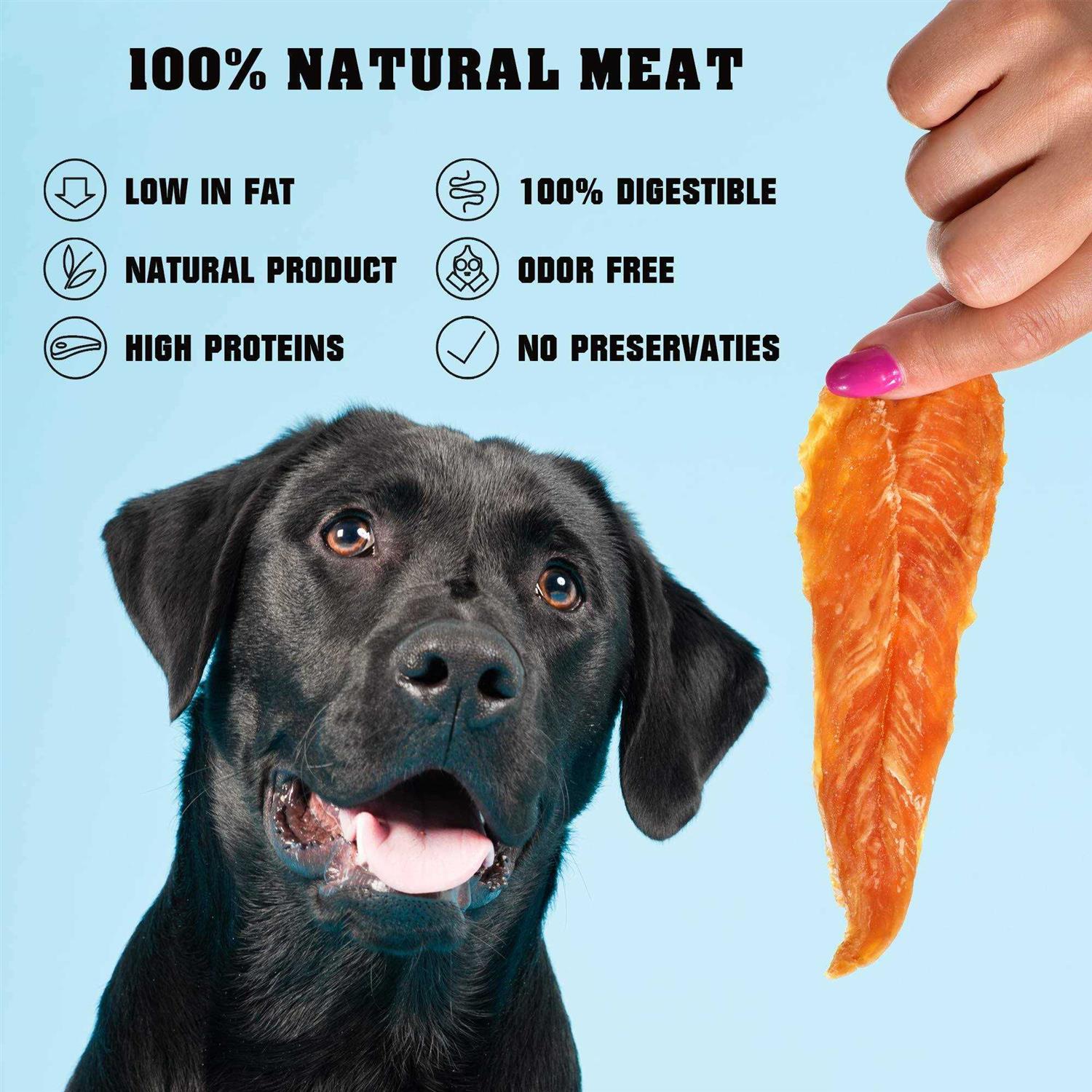 Beloved Pets Chicken Jerky Dog Treats 1.5 Lb Human Grade Pet Snacks & Grain Free Organic Meat - Healthber