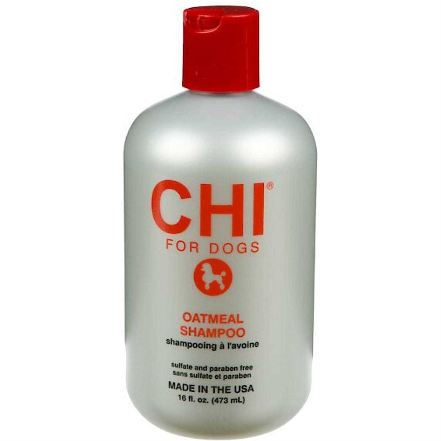 CHI For Dogs Oatmeal Shampoo For Dogs 16 oz Best Oatmeal Dog Shampoo For Dogs with Dry Skin Sulfate Paraben Free - Healthber