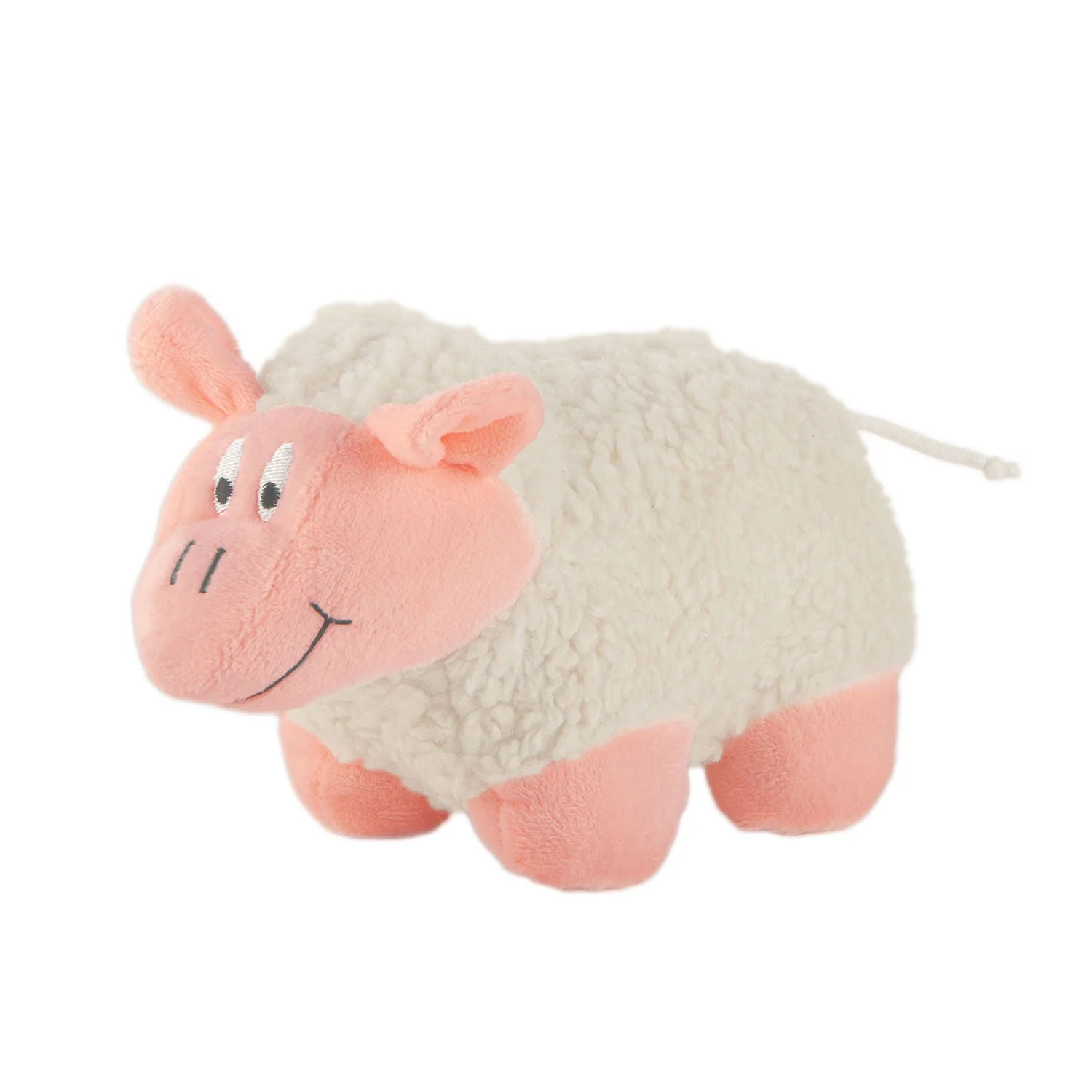 Fleecy Lamb Squeaker Dog Toy, Each - Healthber