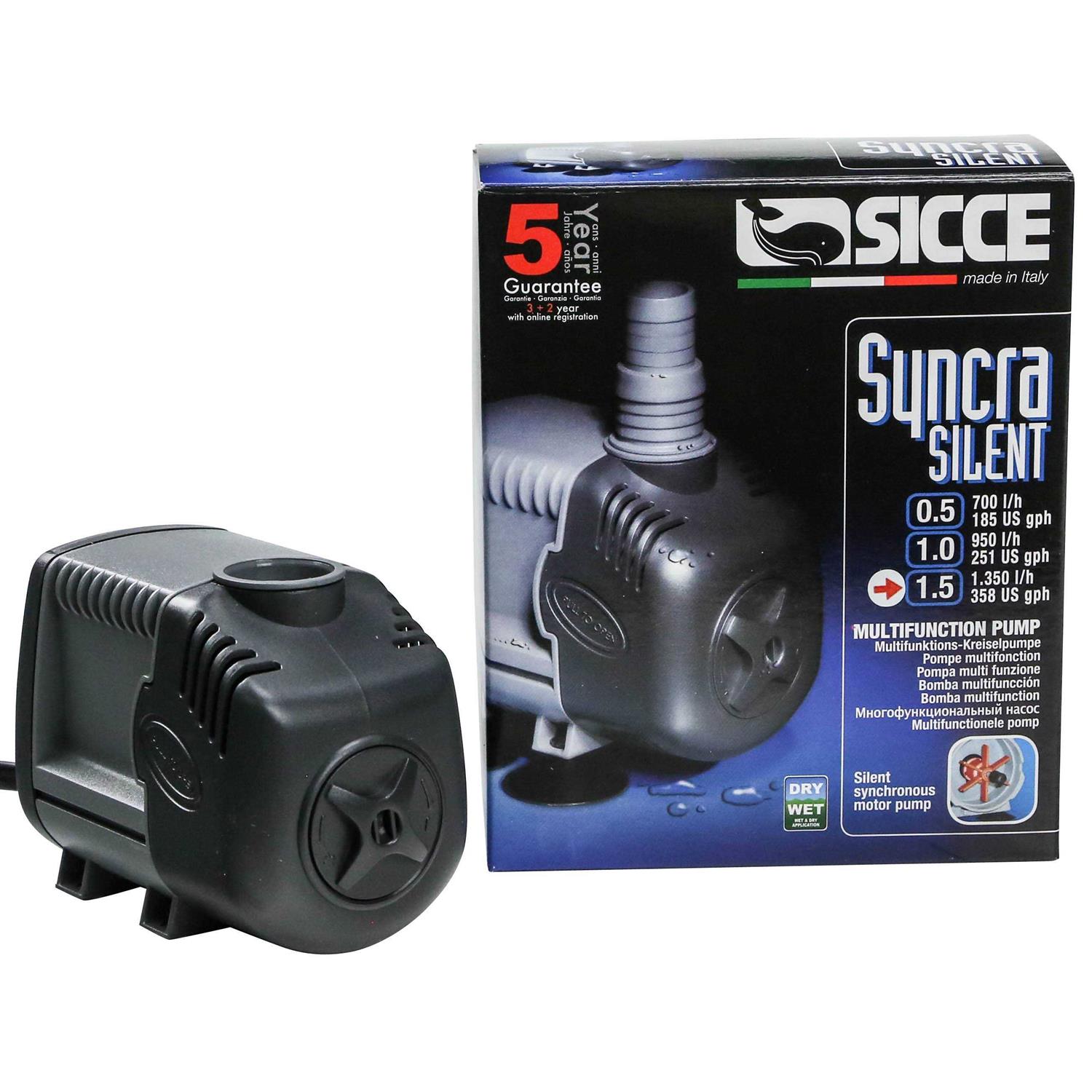Sicce Syncra Silent 1.5 Pump - Healthber