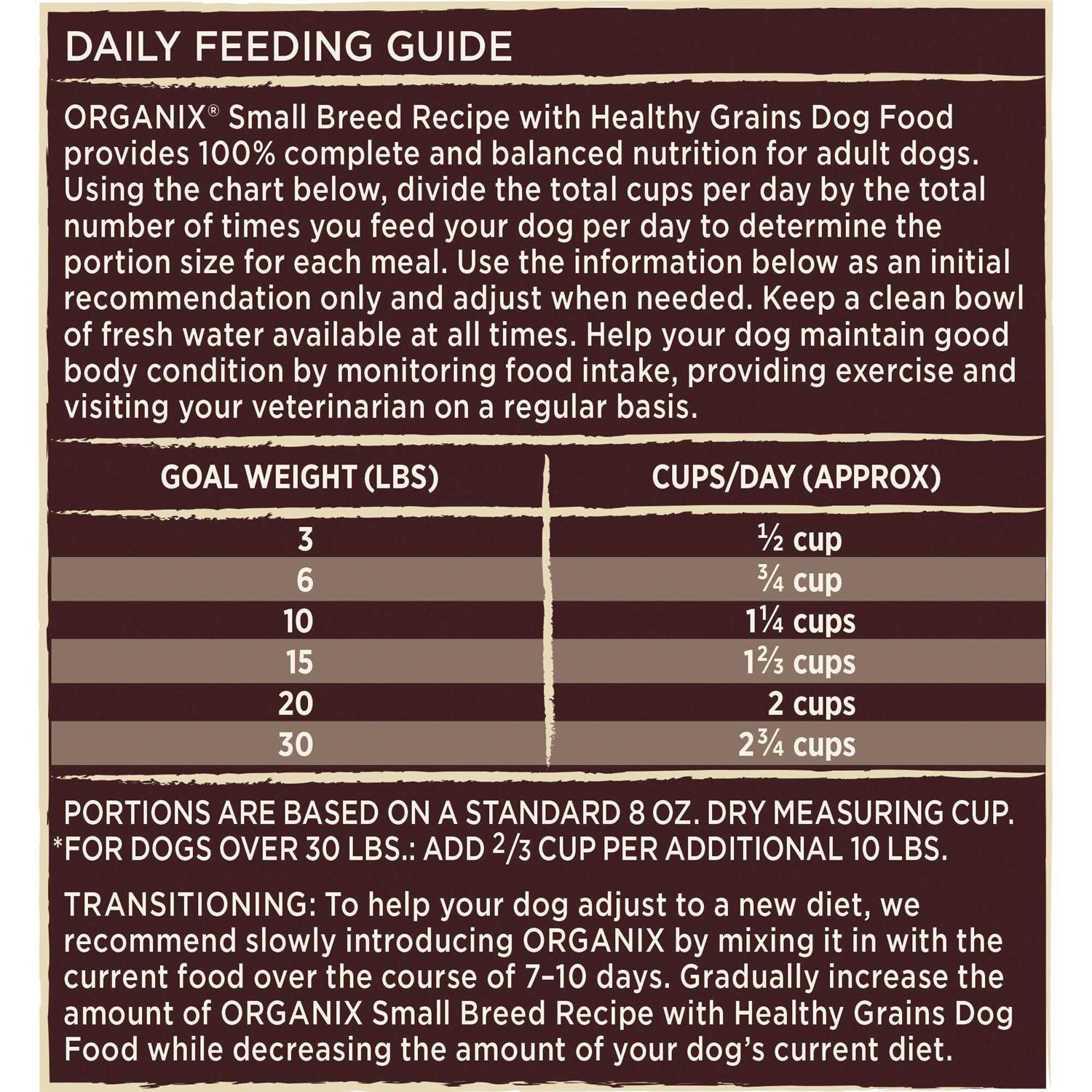 Castor and Pollux Organix Grain-Free Small-Breed Dry Dog Food - Healthber