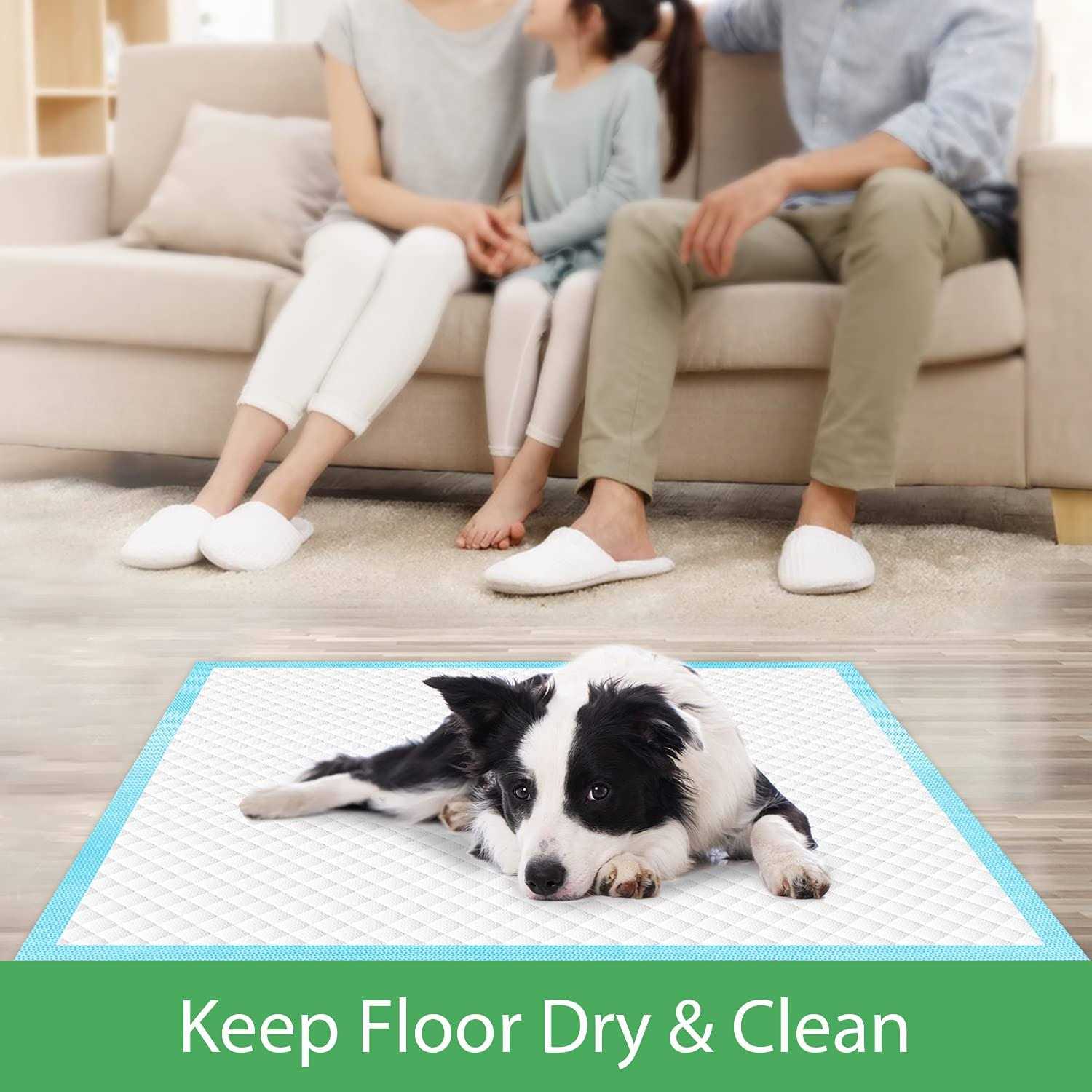 Deep Dear Extra Large Dog Pads 30×26 Thicker Puppy Pads Training - Healthber