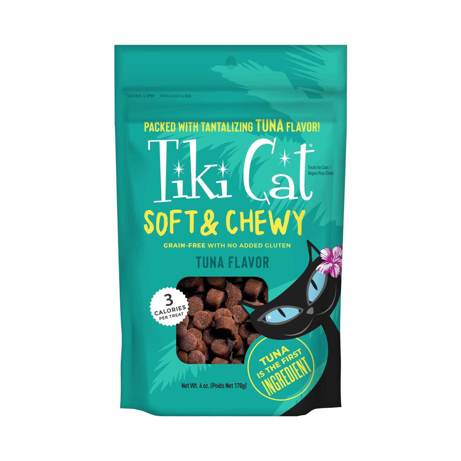 Tiki Cat Soft & Chewy Cat Treats Tuna - Healthber