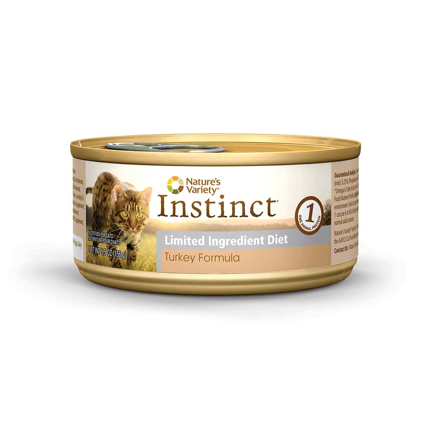 Nature’s Variety Instinct Limited Ingredient Turkey Canned Cat Food - Healthber
