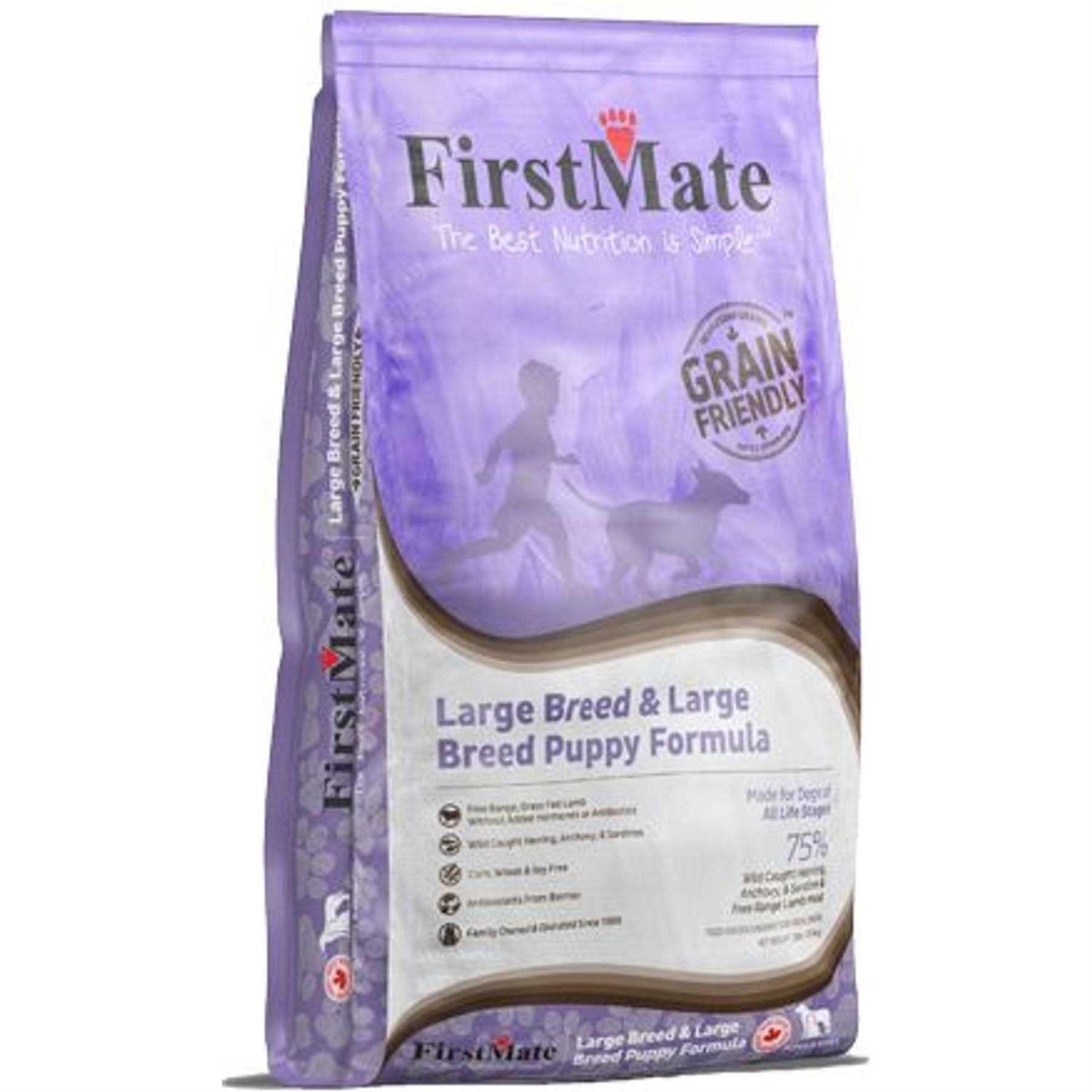 FirstMate Large Breed & Large Breed Puppy Formula Grain Friendly Dry Dog Food - Healthber