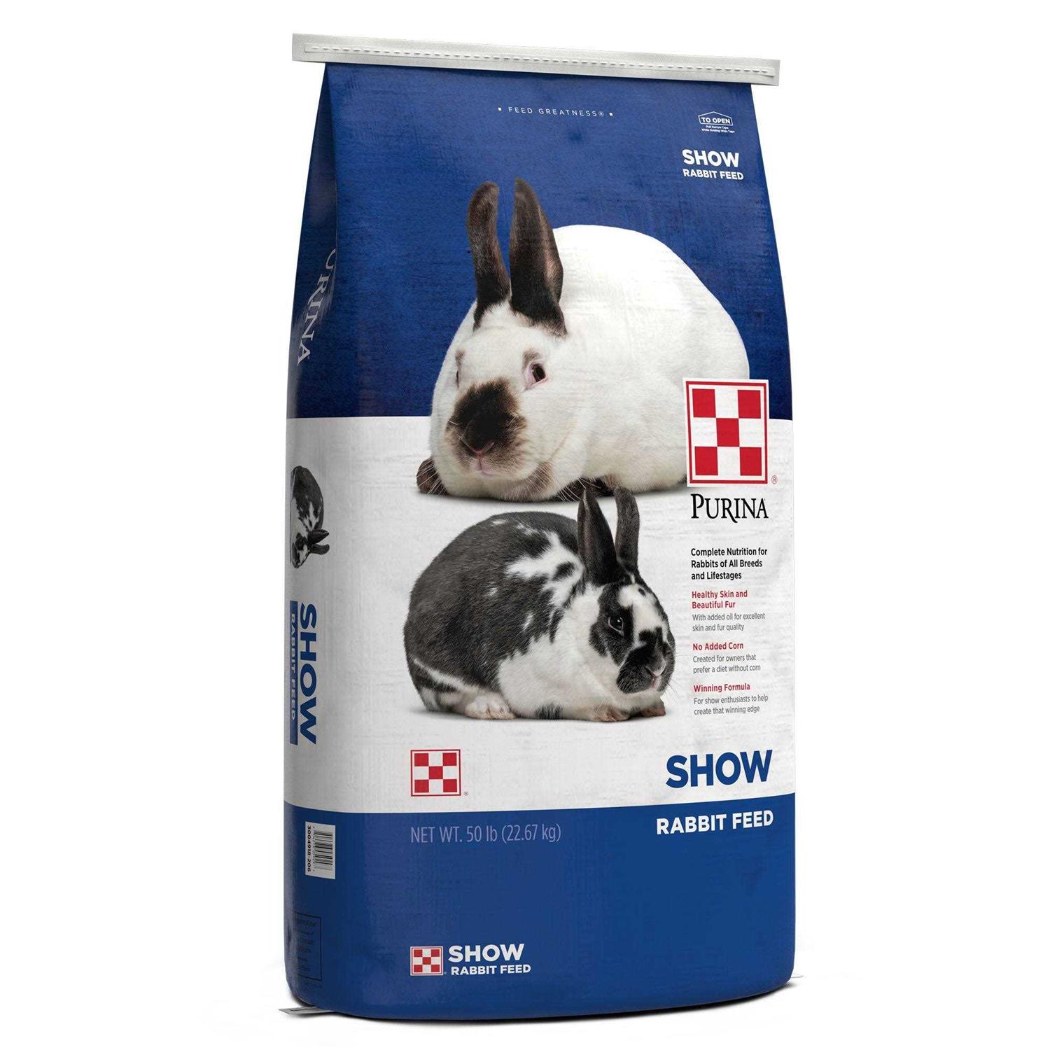 Purina Rabbit Show Feed - Healthber