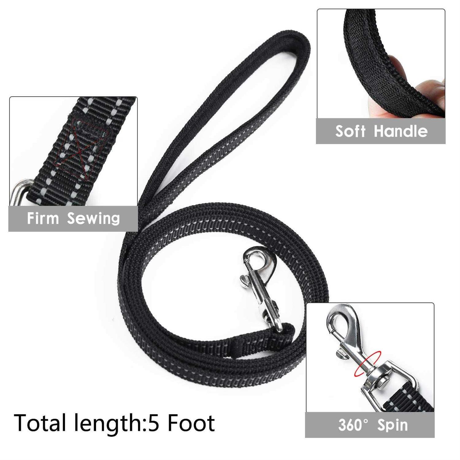 YIMEIS Dog Harness and Leash Set No Pull Soft Mesh Pet Harness - Healthber