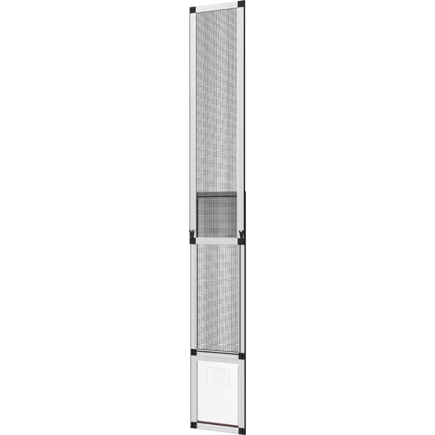Hakuna Pets Small Silver Patio Pet Door - Healthber