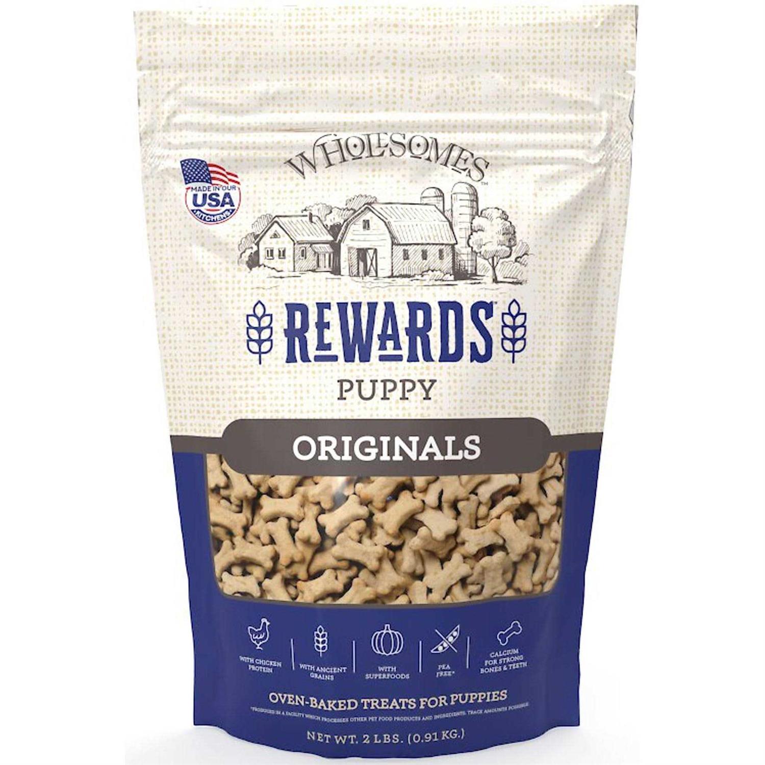 Wholesomes Rewards Puppy Original Dog Treats - Healthber