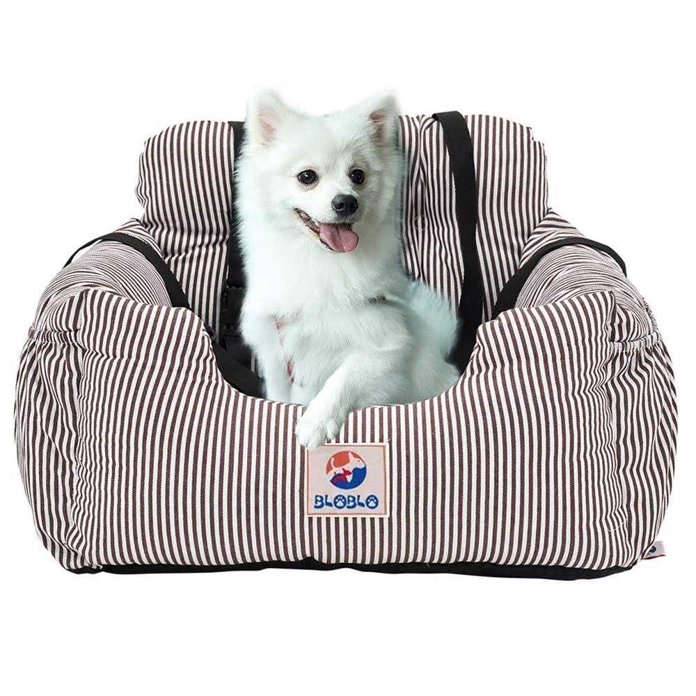 BLOBLO Dog Car Seat Pet Booster Seat Pet Travel Safety Car Seat Dog Bed for Car with Storage Pocket - Healthber