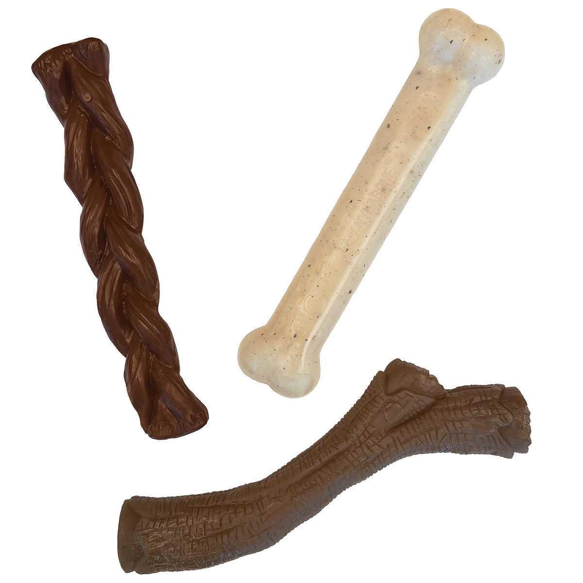 Nylabone Tough Dog Chew Variety Pack - Healthber