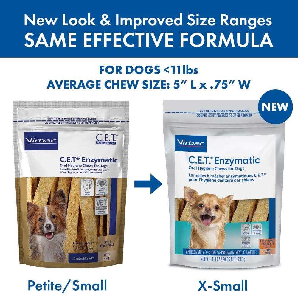 Virbac C.E.T. Enzymatic Oral Hygiene Chews for Dogs - Healthber