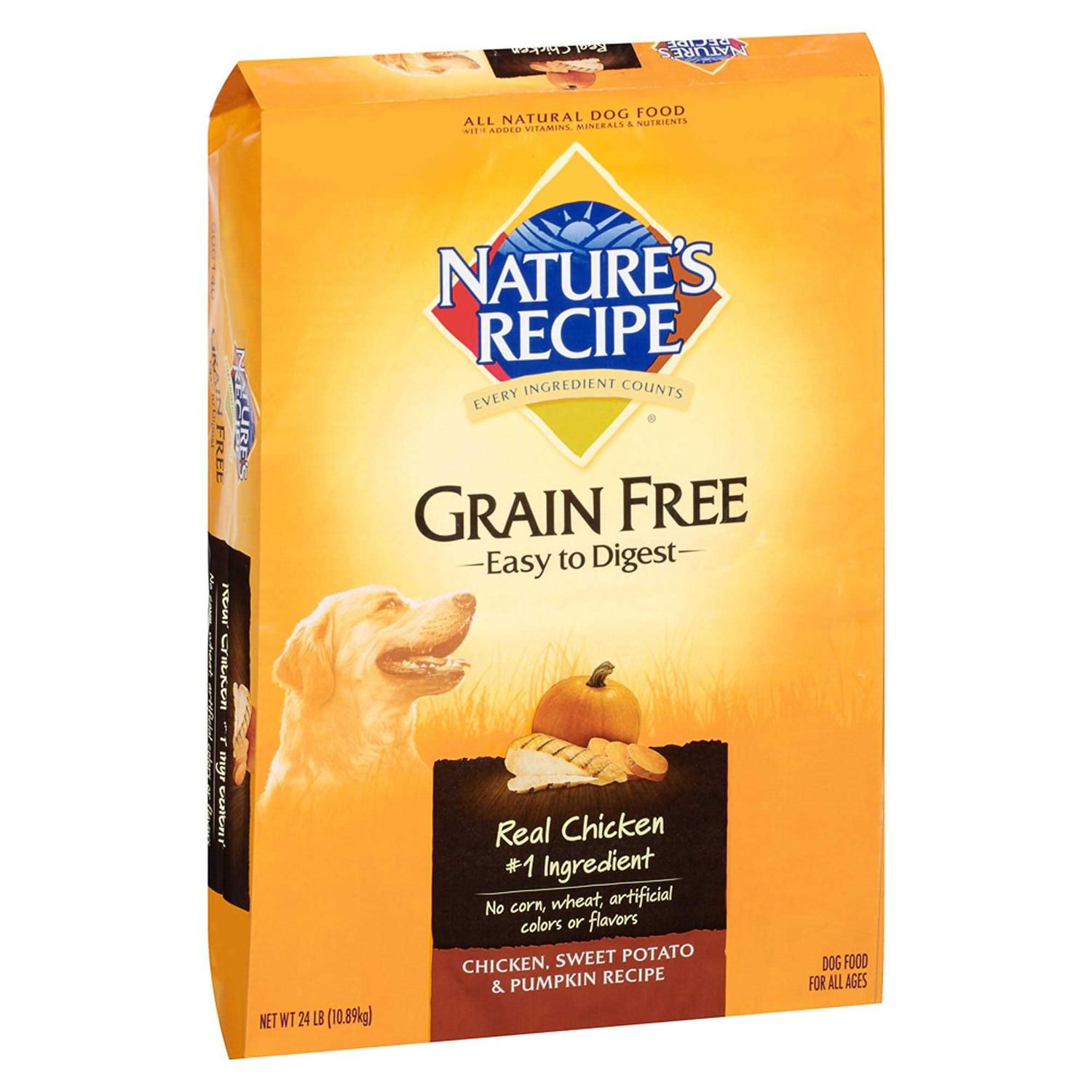 Nature’s Recipe Grain Free Chicken Dry Dog Food - Healthber