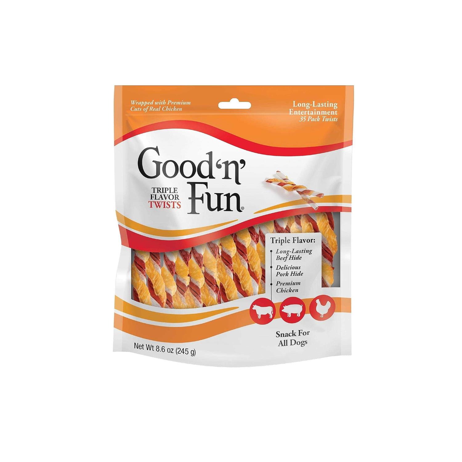 Good’n’Fun Triple Flavor Twists - Healthber