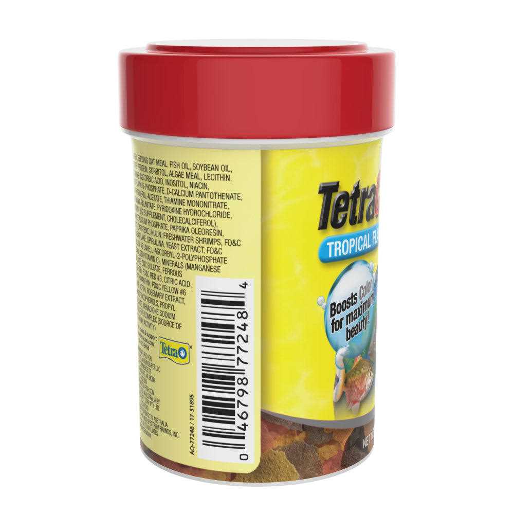 TetraColor Plus Tropical Fish Food Flakes - Healthber