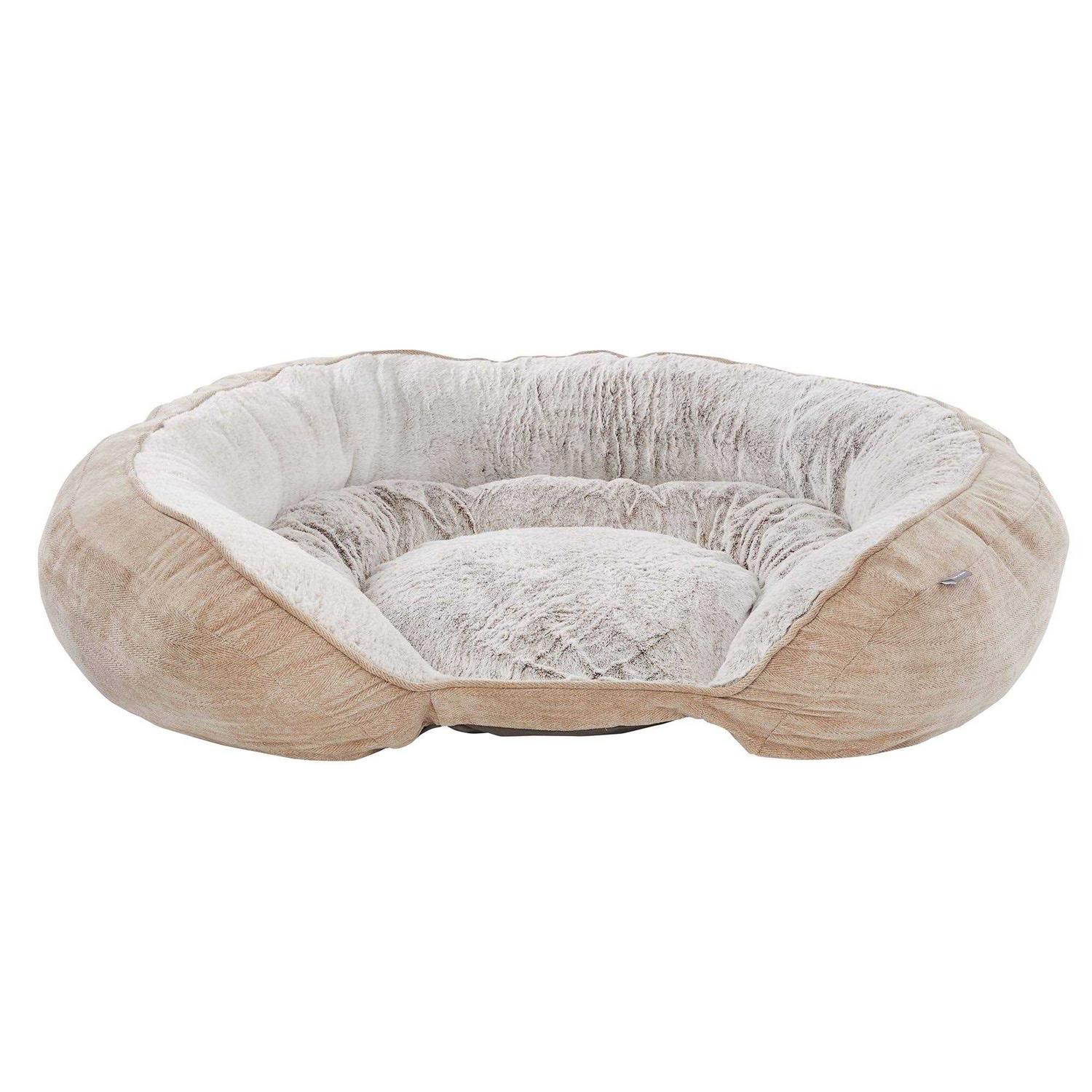 Top Paw Orthopedic Premium Support Oval Lounger Dog Bed - Healthber