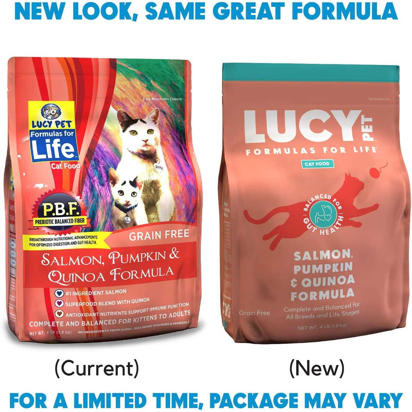 Lucy Pet Products Formulas for Life Dry Cat Food Salmon - Healthber