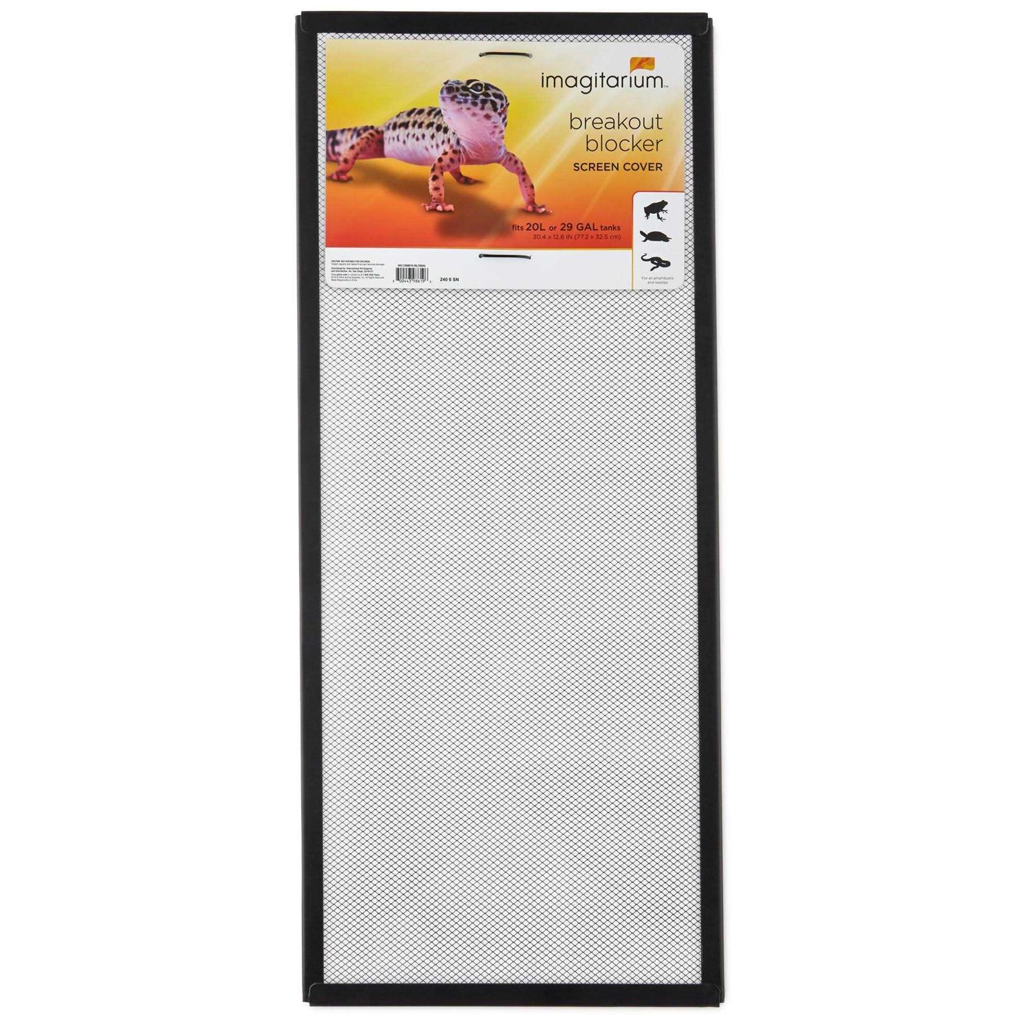 Imagitarium Breakout Blocker Terrarium Screen Cover - Healthber