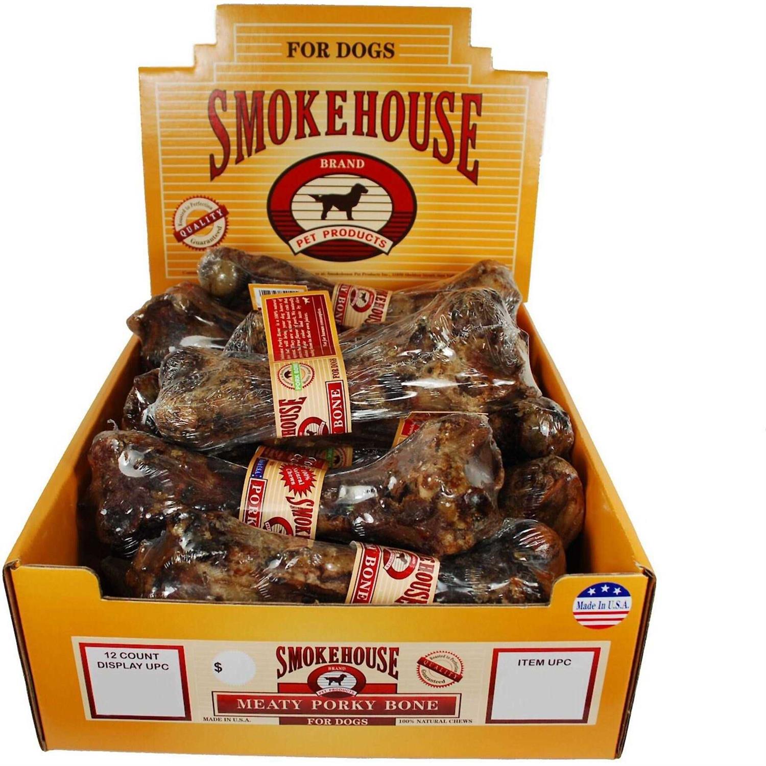 Smokehouse Treats Meaty Pork Bone - Healthber