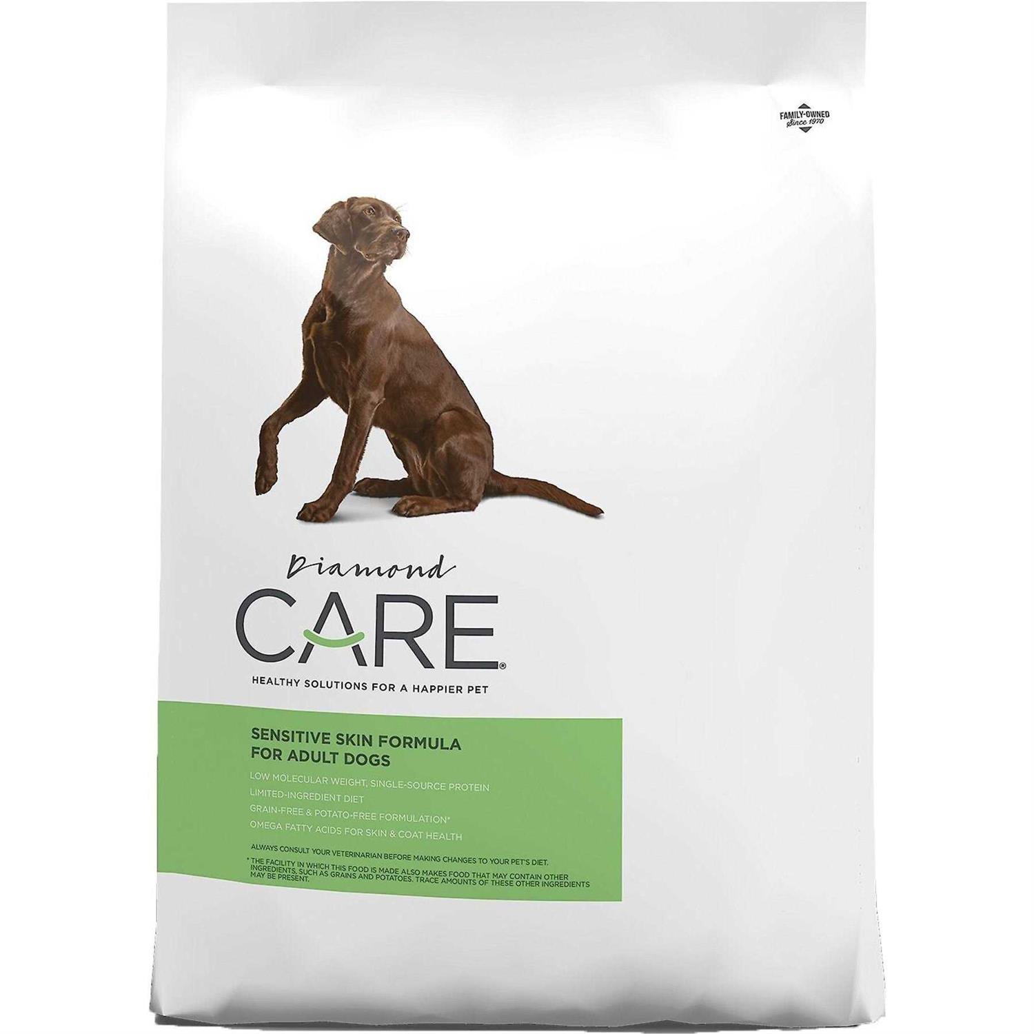 Diamond Care Sensitive Skin Formula Adult Dry Dog Food - Healthber