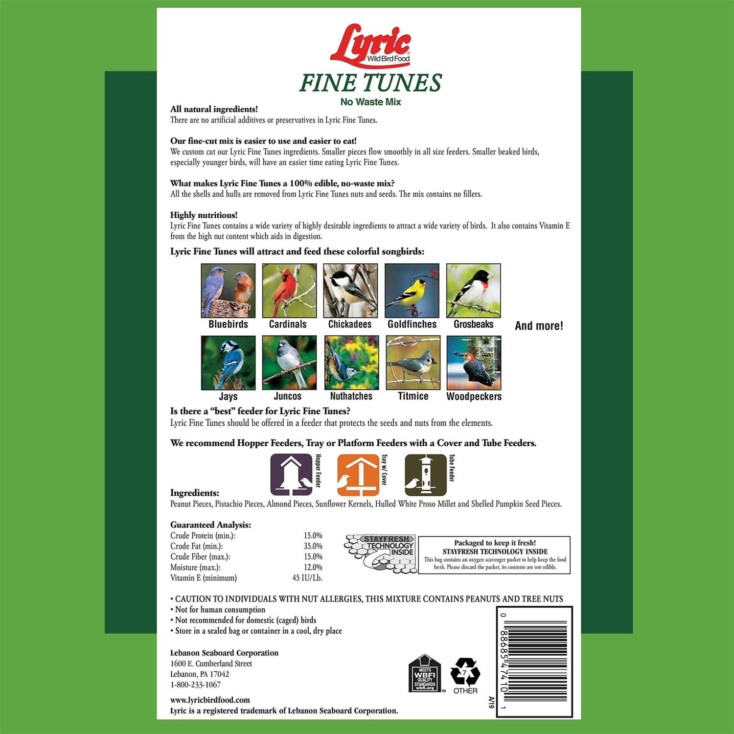 Lyric Fine Tunes Wild Bird Food - Healthber