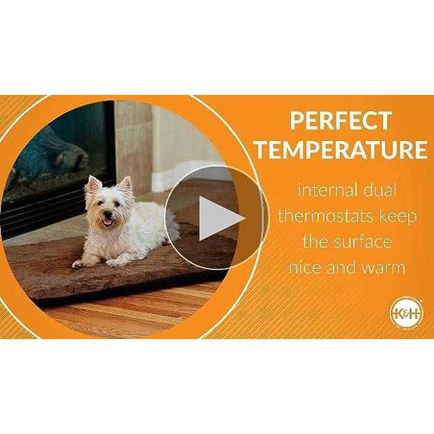 K&H Pet Products Heated Pet Bed Warmer - Healthber