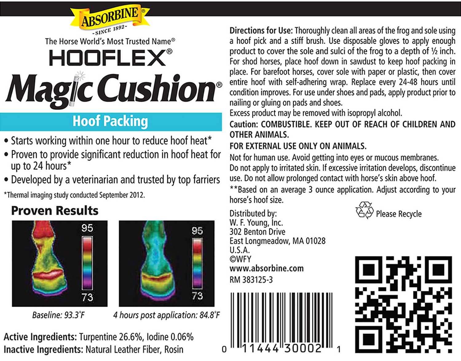 Hooflex Magic Cushion Hoof Packing for Horses - Healthber